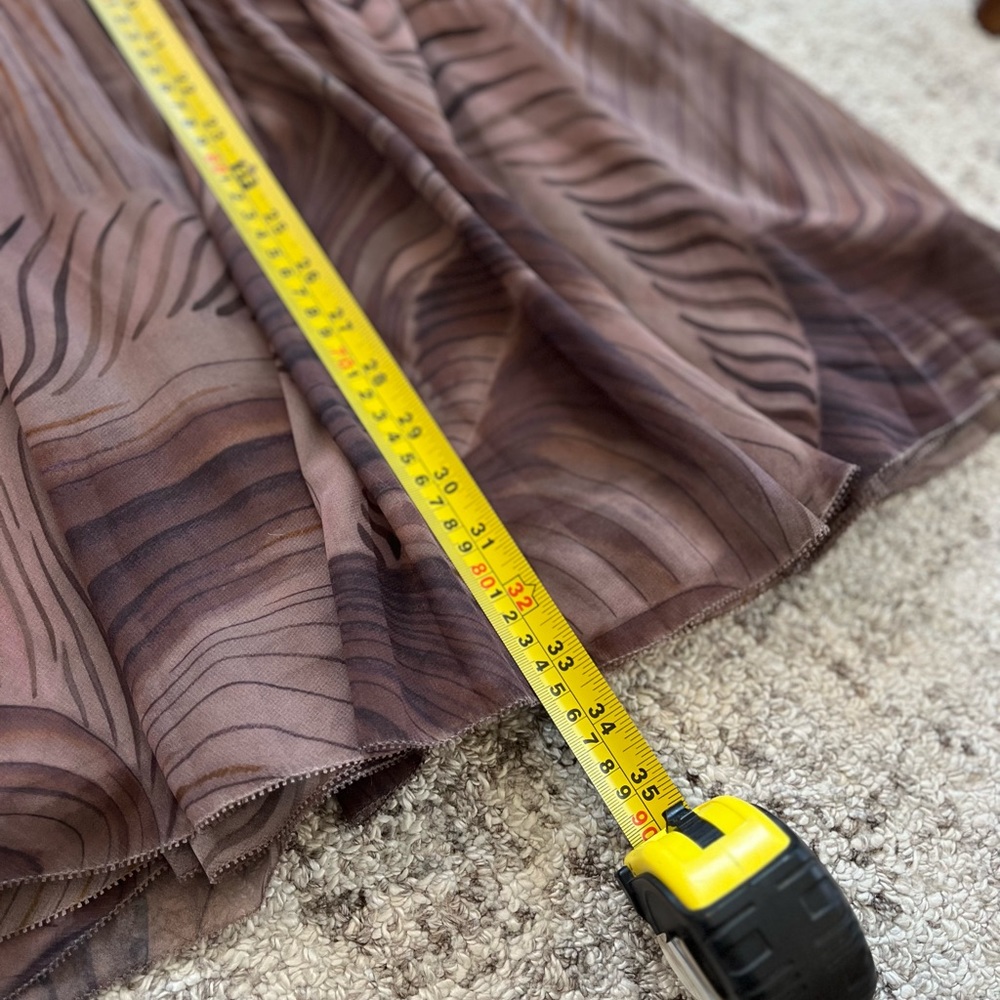 Rare Aritzia Wilfred Twirl Midi Skirt Sz M - Picture 7 of 8